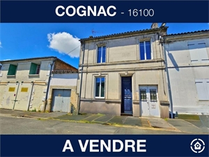 maison de ville à la vente -   16100  COGNAC, surface 83 m2 vente maison de ville - UBI437355833